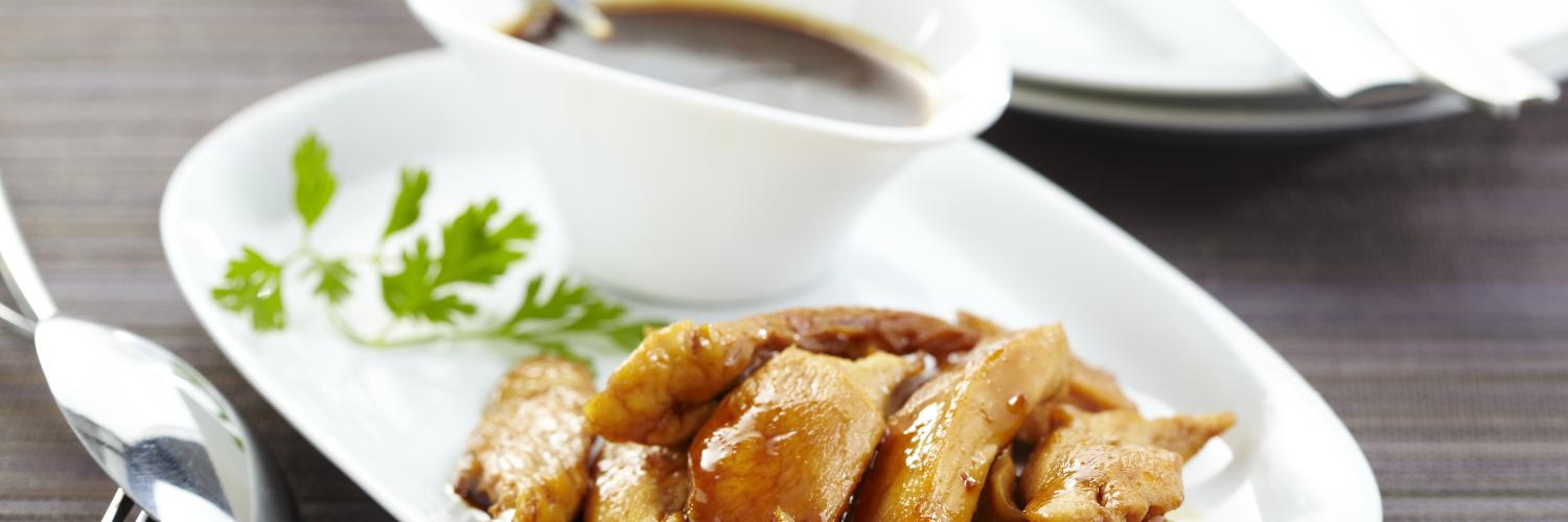 Poulet au miel et au gingembre Poulet au miel et au gingembre