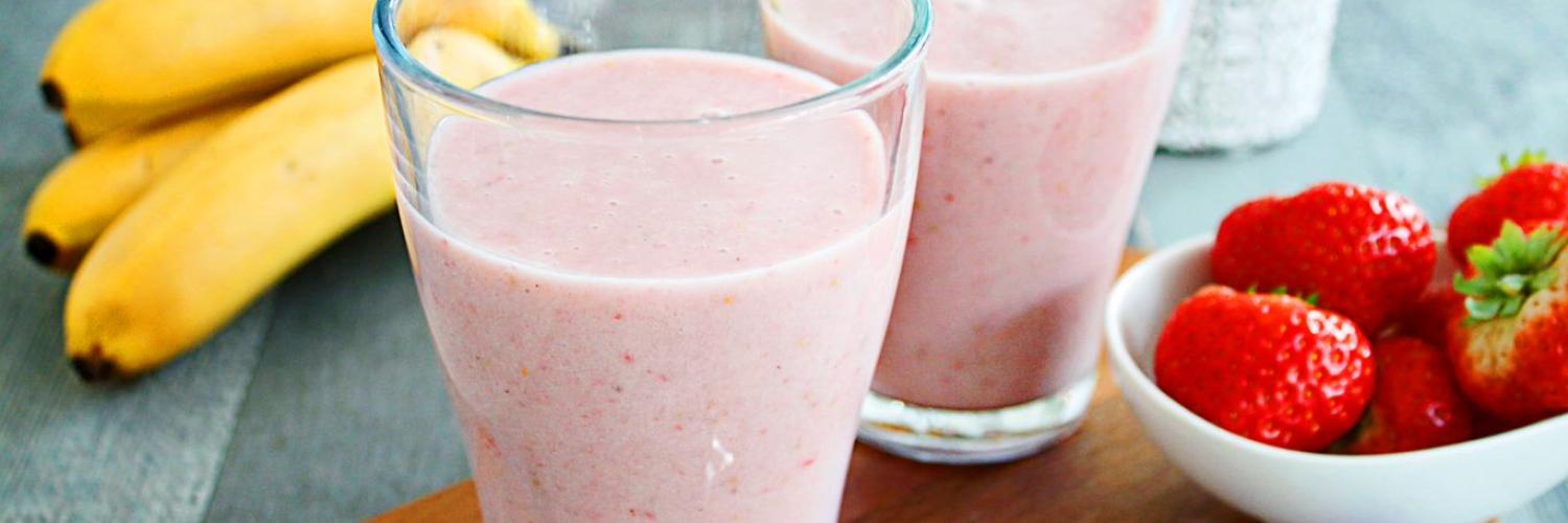 Smoothie fraise banane Smoothie fraise banane