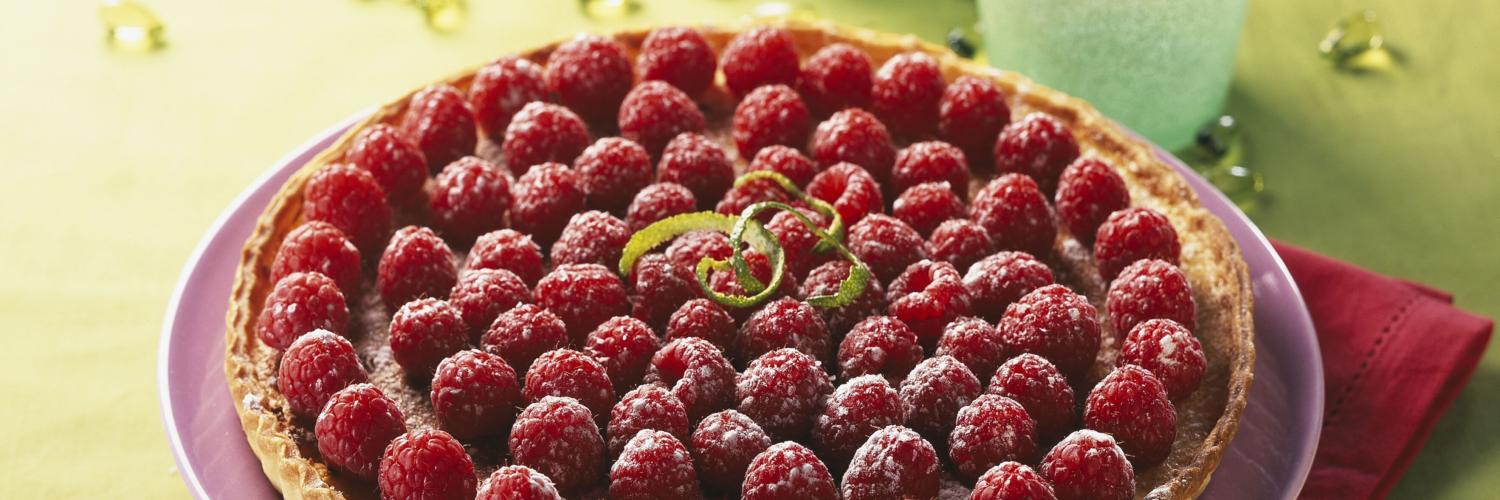 Tarte framboises coco Tarte framboises coco