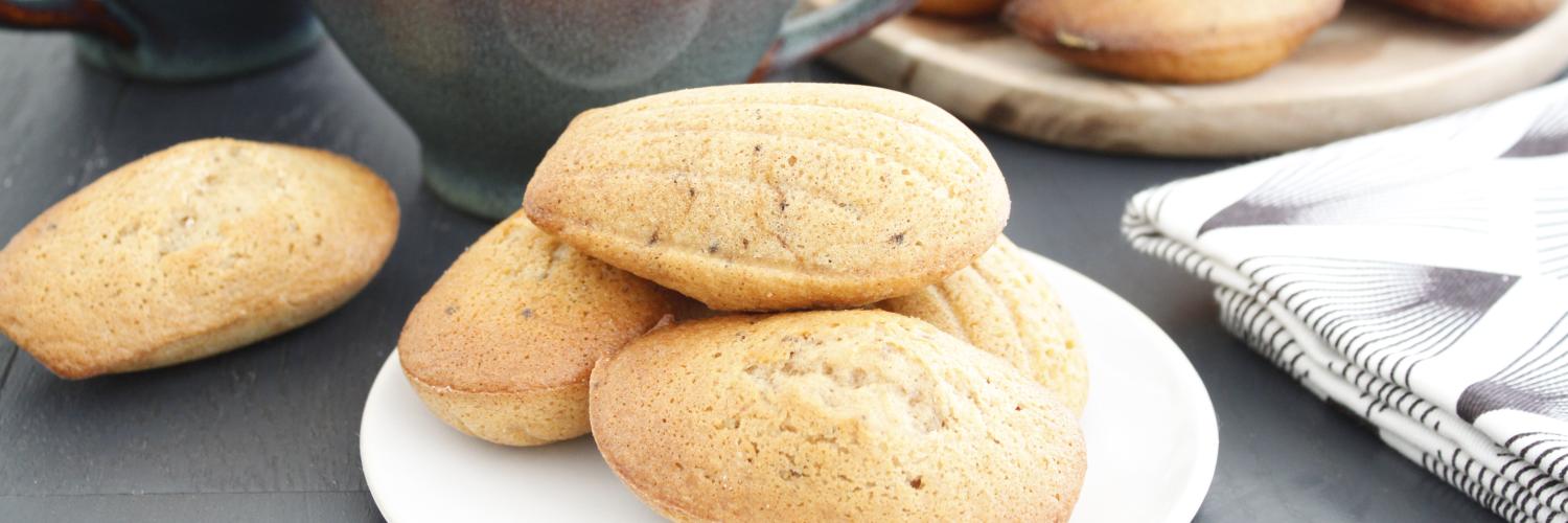 Madeleines au Cappuccino Vanille Madeleines au Cappuccino Vanille