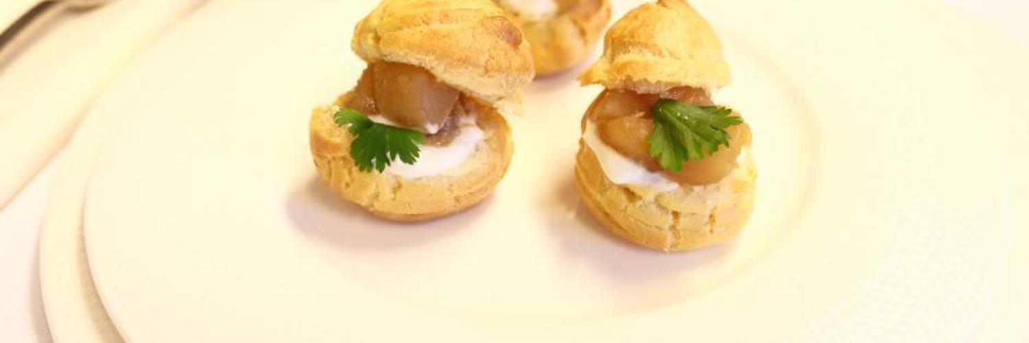 Choux de Noël, crème et pétoncles Thermomix Choux de Noël, crème et pétoncles Thermomix