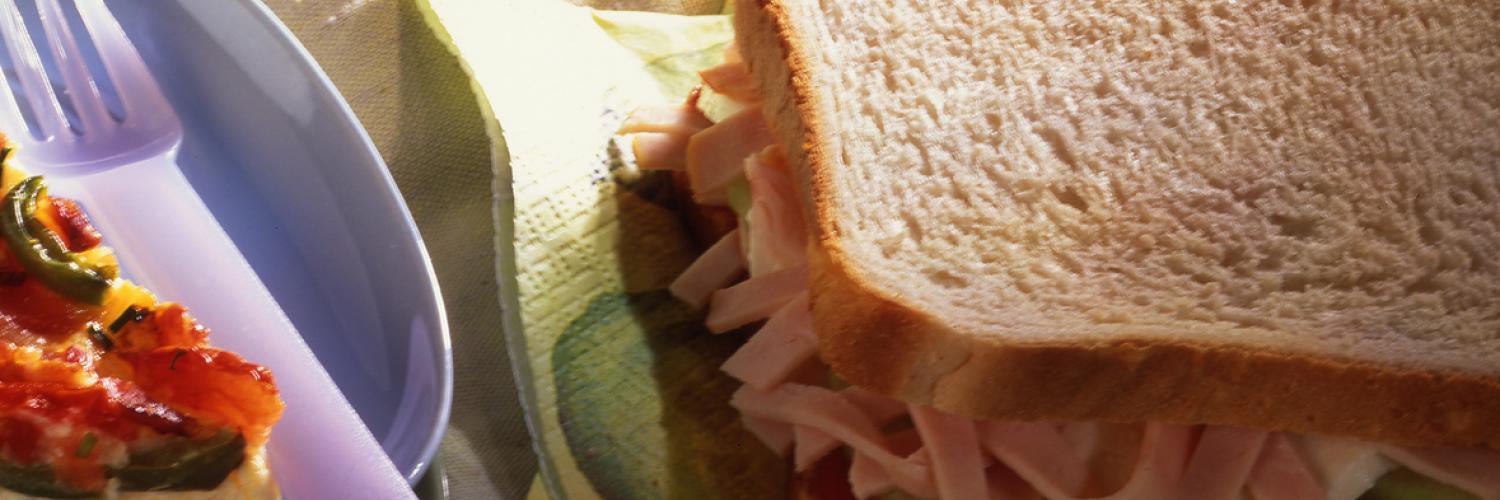 Sandwich estival au blanc de poulet Sandwich estival au blanc de poulet