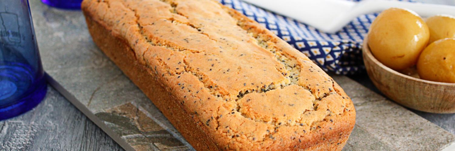 Cake au citron et graines de chia Cake au citron et graines de chia