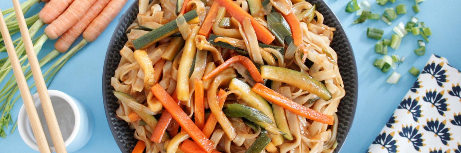 Nouilles sautées aux légumes Teriyaki Nouilles sautées aux légumes Teriyaki