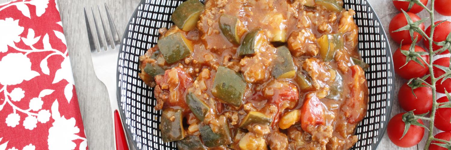 Courgettes à la bolognaise Cookeo Courgettes à la bolognaise Cookeo