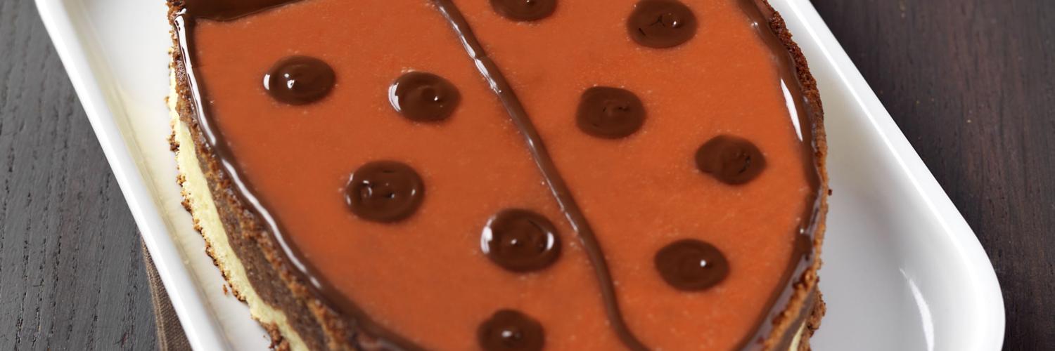 Gâteau coccinelle au chocolat au lait Gâteau coccinelle au chocolat au lait