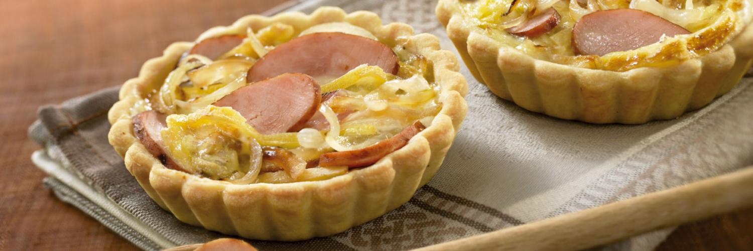 Tartelettes façon tartiflette Tartelettes façon tartiflette