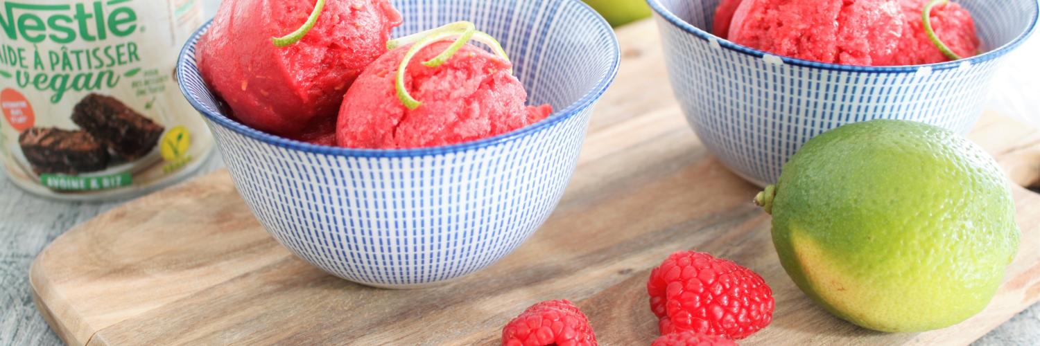 Sorbet fruits rouges vegan Sorbet fruits rouges vegan