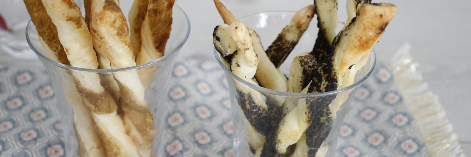 Torsades tapenade verte et noire Torsades tapenade verte et noire