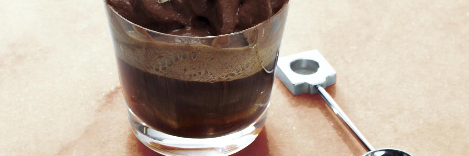 Espresso, chantilly au chocolat intense Espresso, chantilly au chocolat intense