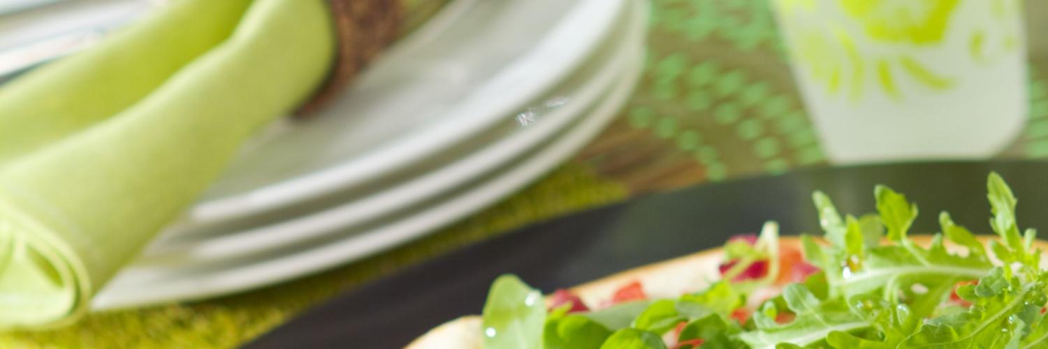 Pizza tomate-mozza-roquette Pizza tomate-mozza-roquette