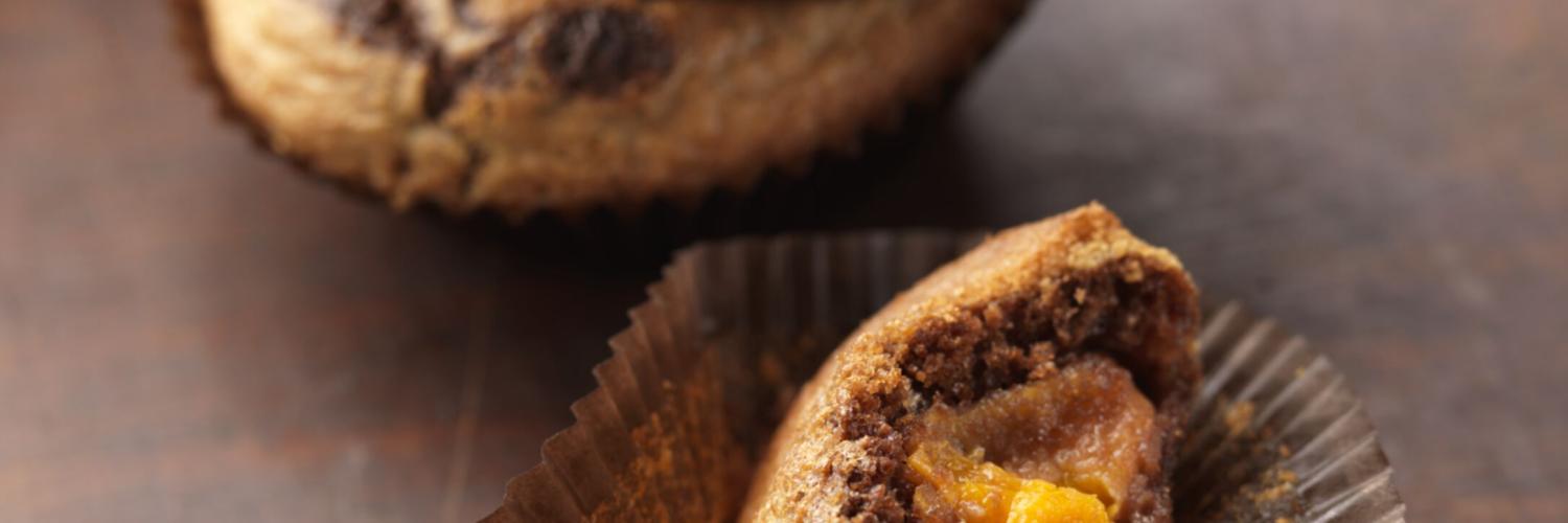 Muffins marbres a l'abricot (pas avant octobre 2009) Muffins marbres a l'abricot (pas avant octobre 2009)