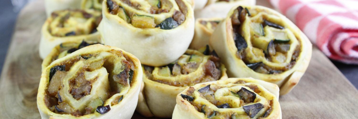 Mini pizzas végétariennes Mini pizzas végétariennes