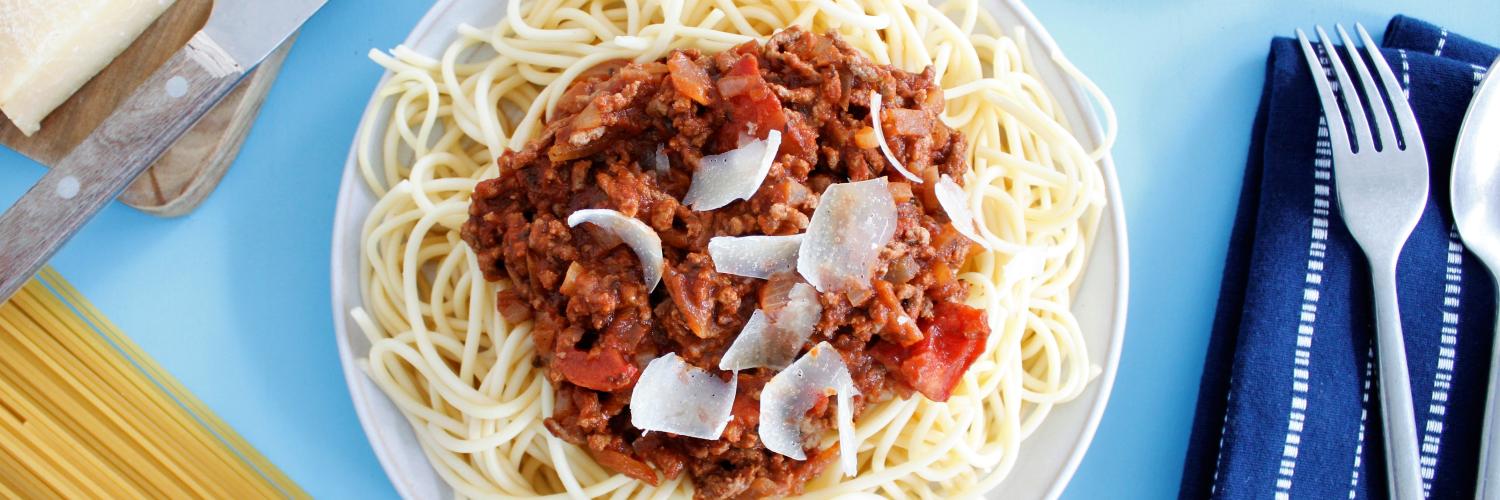 Spaghettis bolognaise gourmande Spaghettis bolognaise gourmande