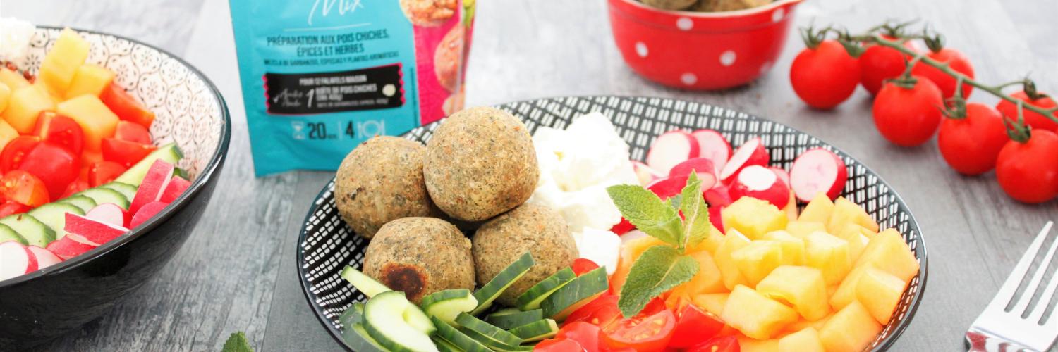 Buddah bowl aux falafels Buddah bowl aux falafels