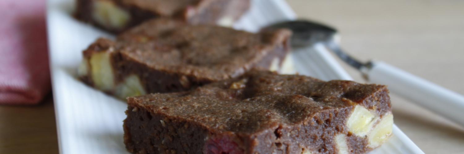 Brownie framboises chocolat lait Brownie framboises chocolat lait