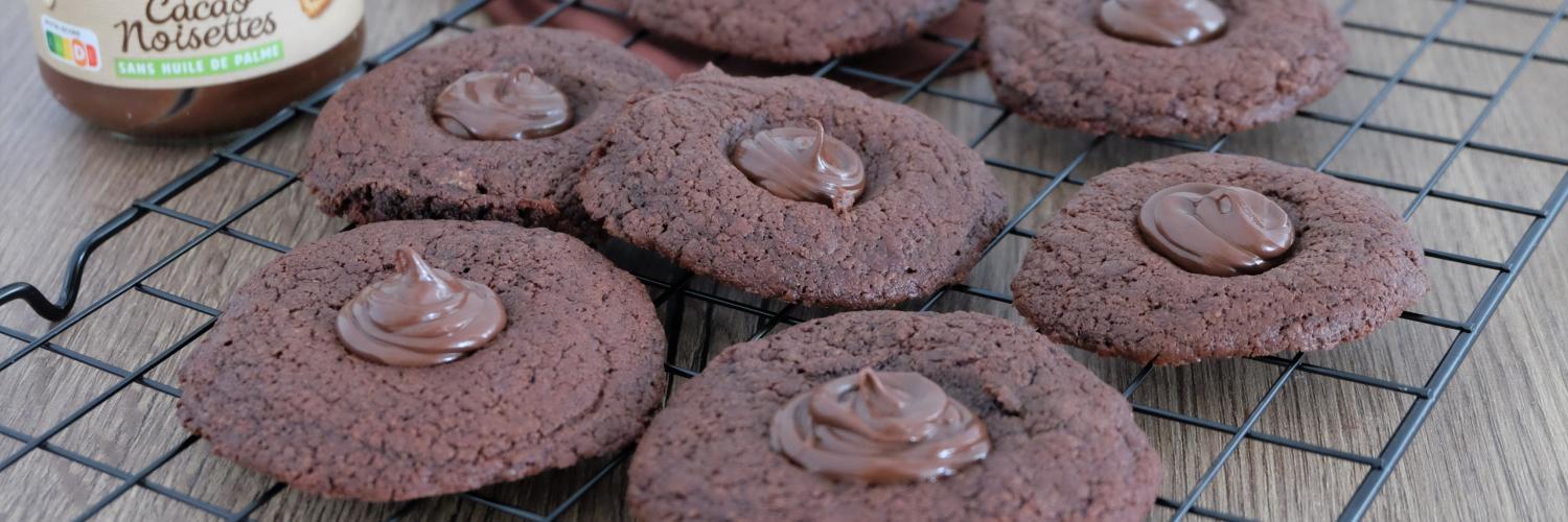 cookies à la pâte à tartiner en 3 ingrédients cookies à la pâte à tartiner en 3 ingrédients