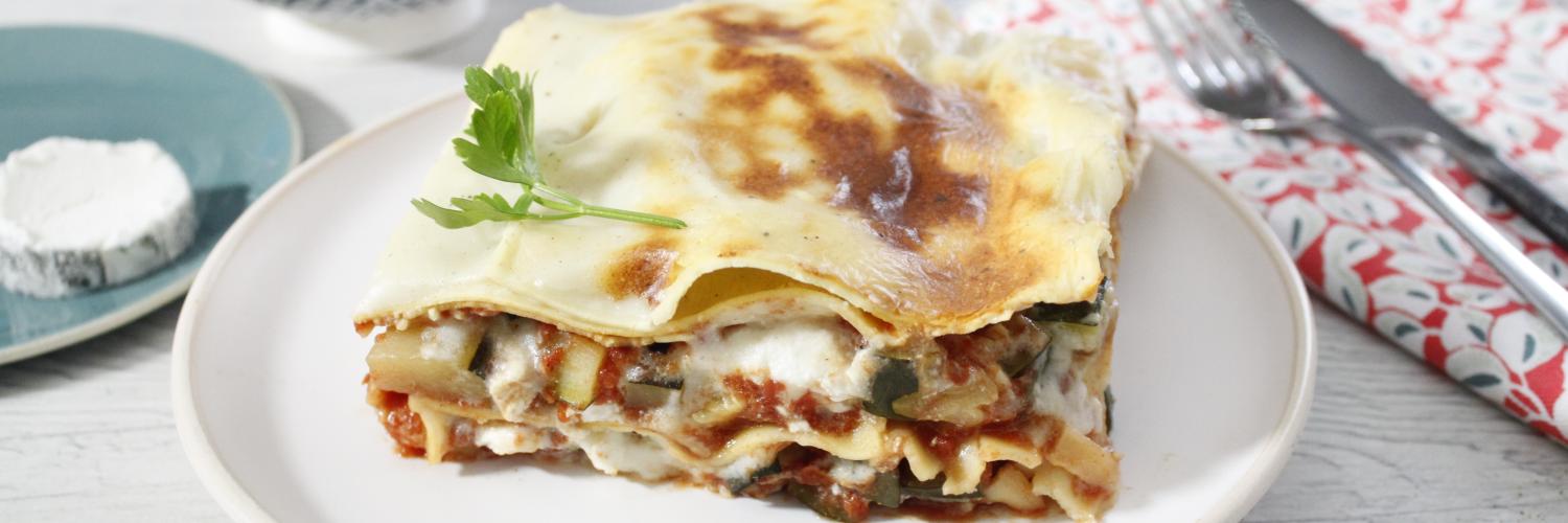 Lasagnes chèvre courgettes Lasagnes chèvre courgettes