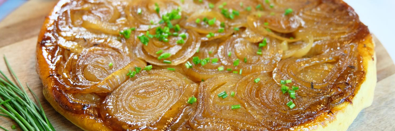 Tarte tatin aux oignons Tarte tatin aux oignons