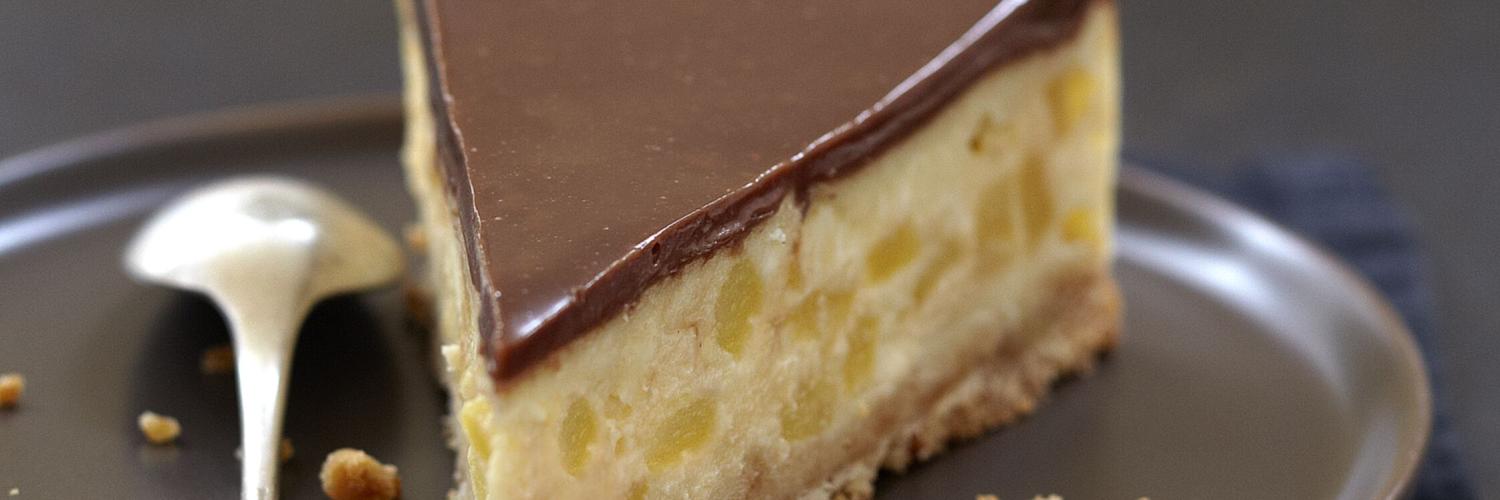 Cheesecake léger chocolat blanc pommes citron Cheesecake léger chocolat blanc pommes citron