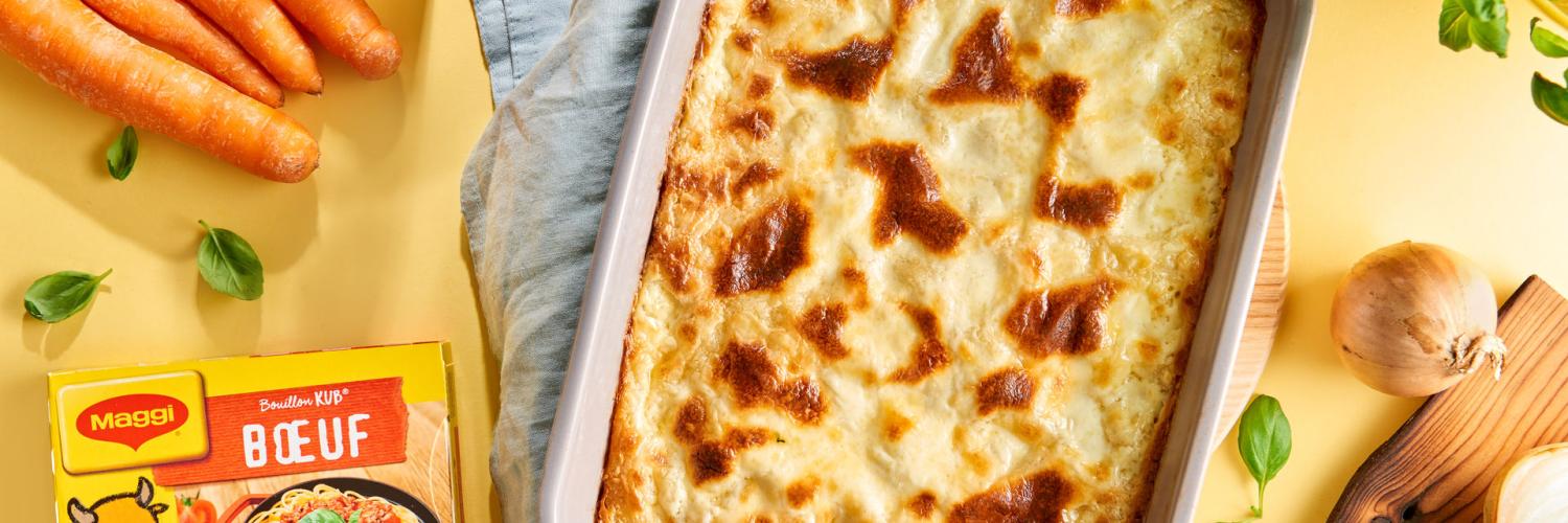 Lasagne de boeuf à l'italienne Lasagne de boeuf à l'italienne
