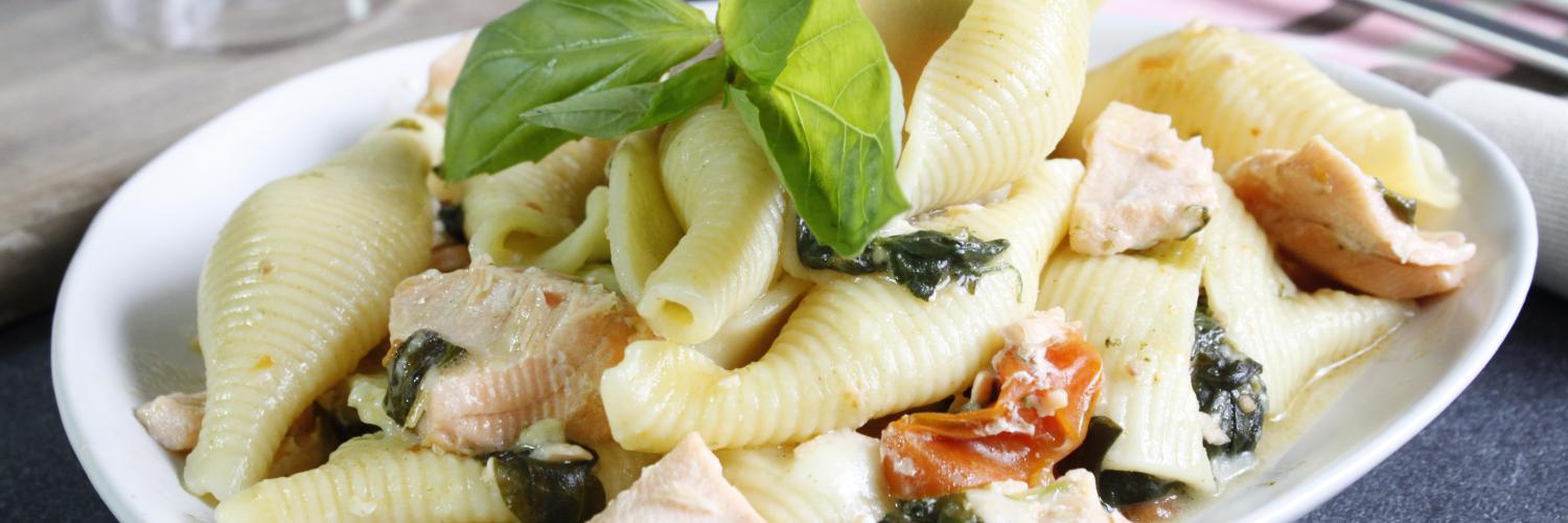 One pot pasta saumon épinards mozzarella One pot pasta saumon épinards mozzarella