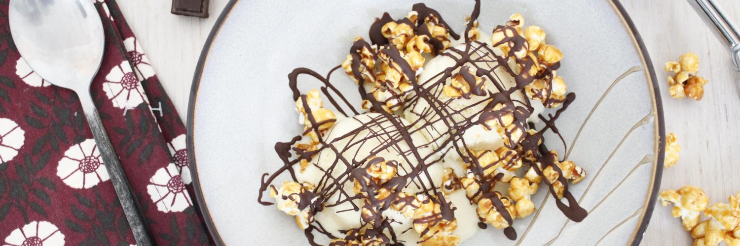 Pop corn au chocolat Pop corn au chocolat