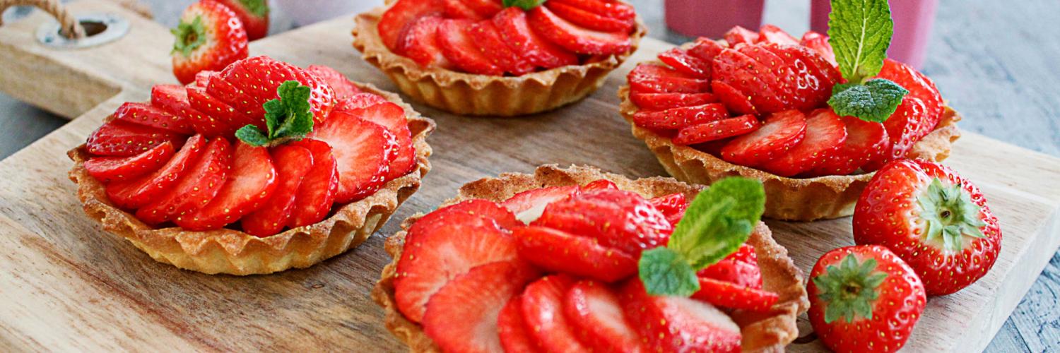 Tartelettes aux fraises Tartelettes aux fraises