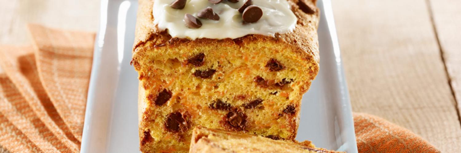 Carrot cake aux pépites de chocolat Carrot cake aux pépites de chocolat