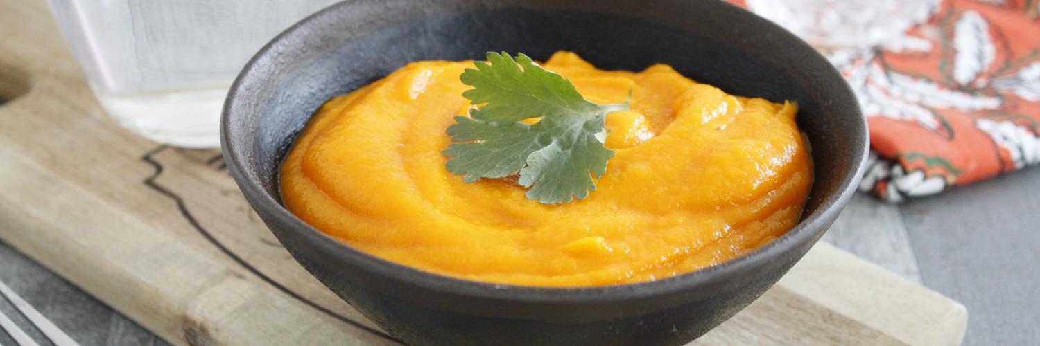 Purée de carottes sans lactose Purée de carottes sans lactose
