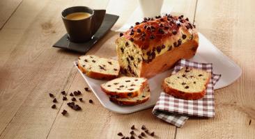 Brioche moelleuse aux pépites de chocolat