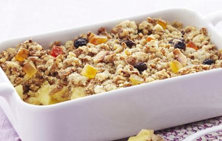 Comment faire un crumble aux pommes maison