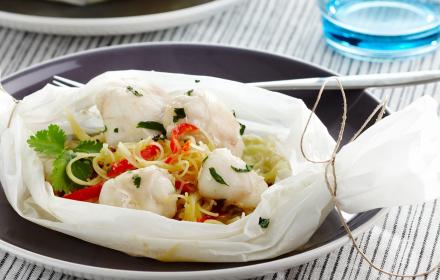 Recettes de poisson en papillote