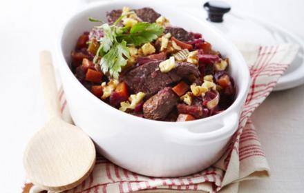 Le bœuf bourguignon a tout bon