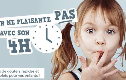 Les goûters équilibrés des enfants
