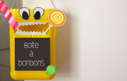 Boîte à bonbons écologique et économique