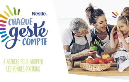 Chaque geste compte - 4 astuces pour adopter les bonnes portions