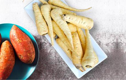 Recettes avec de la patate douce et du panais