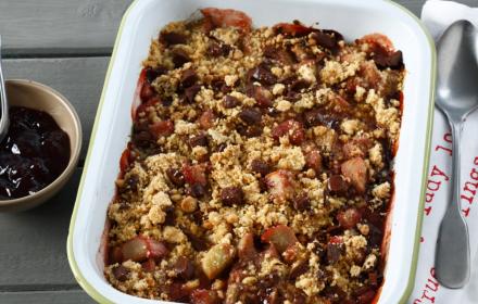 Recettes de crumbles aux fruits