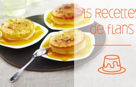 Recettes de flans sucrés ou salés
