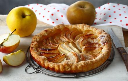 Tarte aux pommes maison