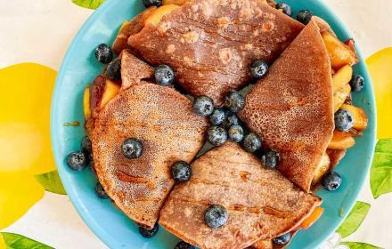 Crêpes sans œufs