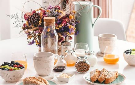 Boissons chaudes pour le petit déjeuner