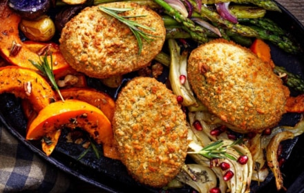 Plats de Noël faciles légumes et galettes