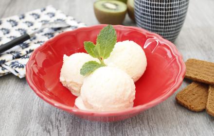 Glace à la noix de coco