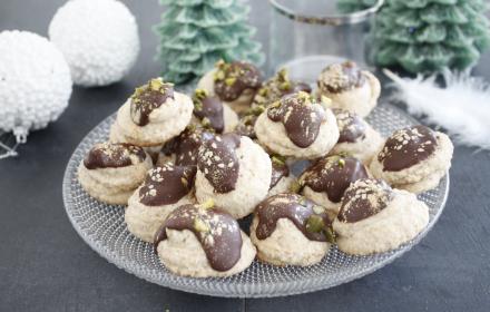 Rochers coco chocolat de Noël vegan