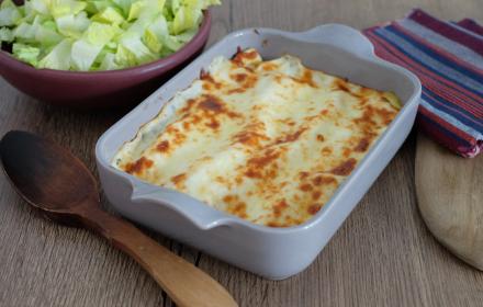 Cannelloni carotte saucisses