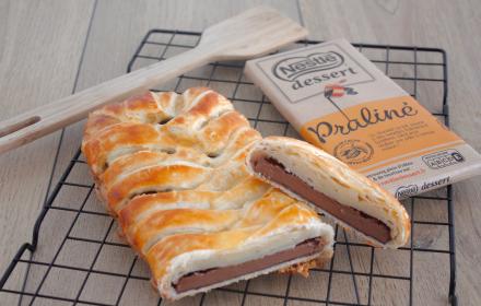 feuilleté praliné