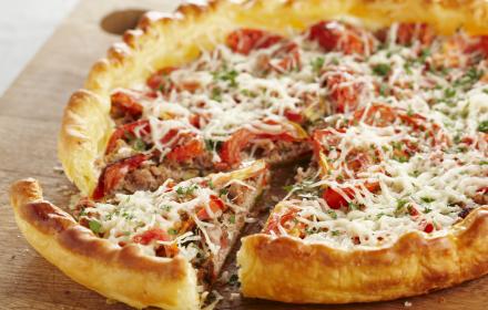 Tarte au thon fromagere