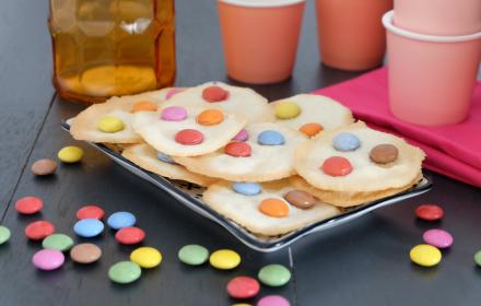 Tuiles aux Smarties